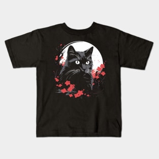 Cottagecore Goth Kawaii Anime Cat Gifts Men Girls Womens Cat Kids T-Shirt